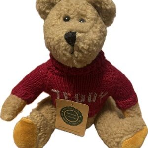Boyds Bears Plush with Red Sweater